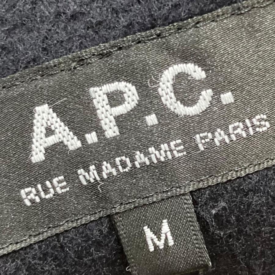 A.P.C. ネイビー　チェスターコート A.P.C. 【値下げ】A．P．C． チェスターコート 24311-23173