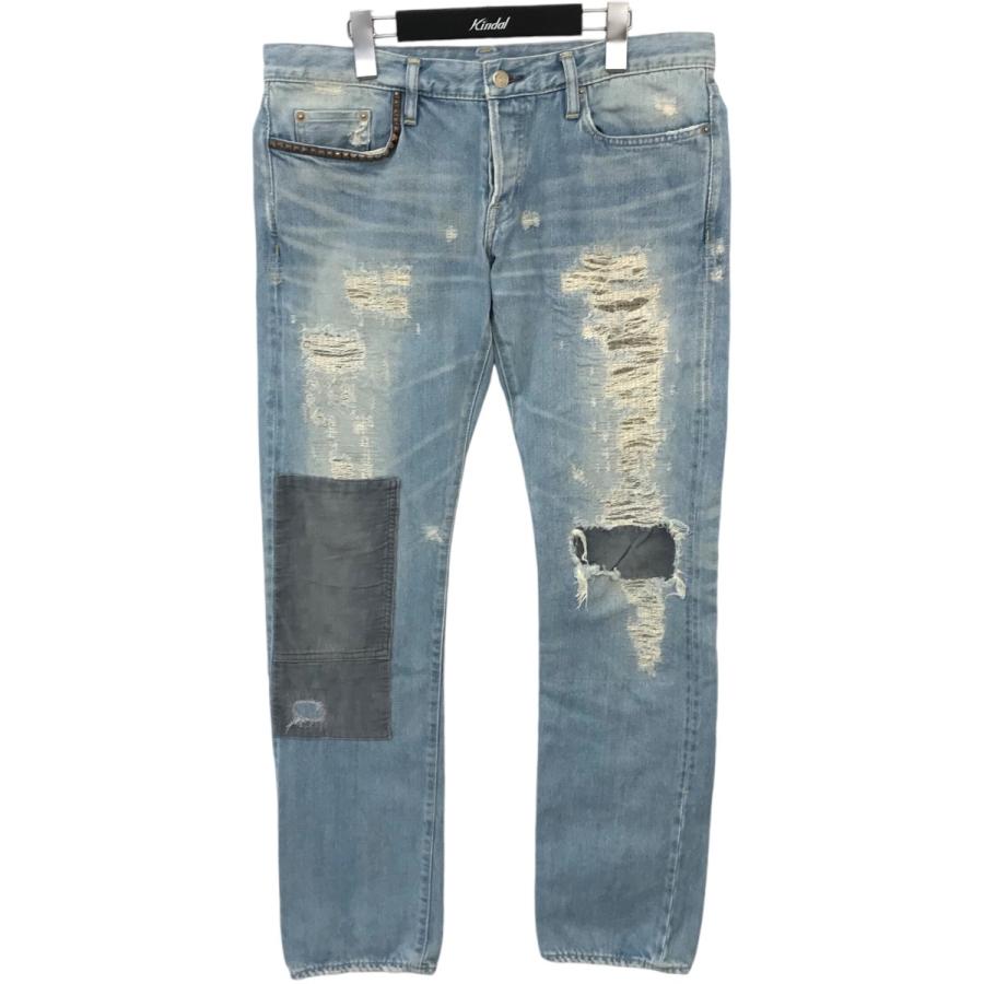 HYSTERC ヒステリックグラマー パッチワークデニムパンツ 再構築 34