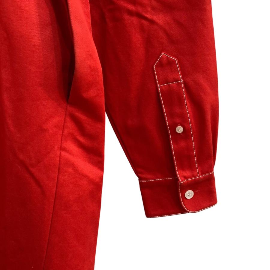 値下げ】Meryll Rogge シャツスカート SHIRT SKIRT RED レッド サイズ
