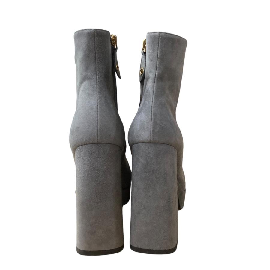 ☆なぁ〜☆様　LOUIS VUITTON スエード　 37 LOUIS VUITTON 【値下げ】LOUIS スエードブーツ GG0243 グレー