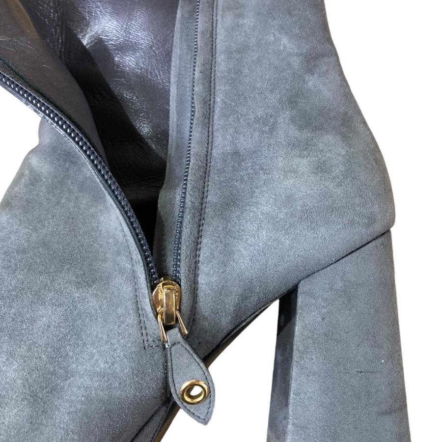 ☆なぁ〜☆様　LOUIS VUITTON スエード　 37 LOUIS VUITTON 【値下げ】LOUIS スエードブーツ GG0243 グレー