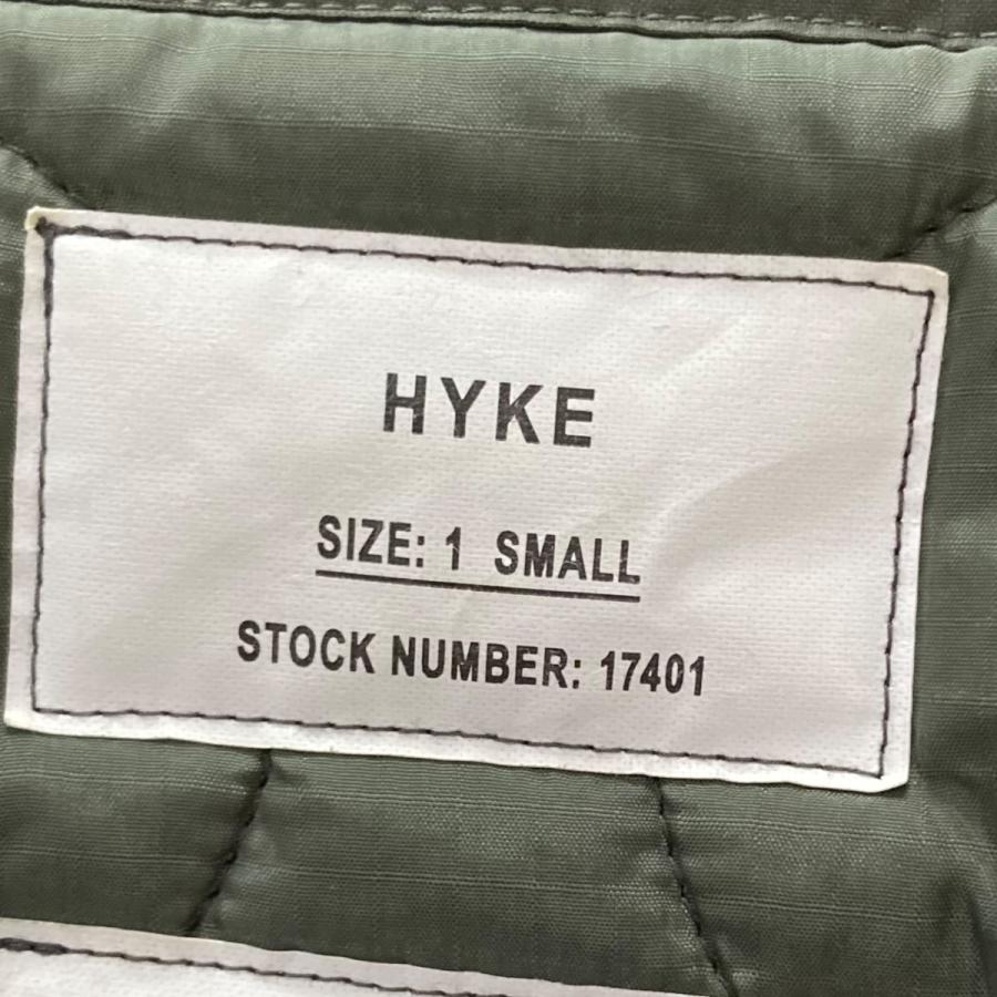 HYKE ハイク キルティングライナーコート 17401 カーキ サイズ：S 