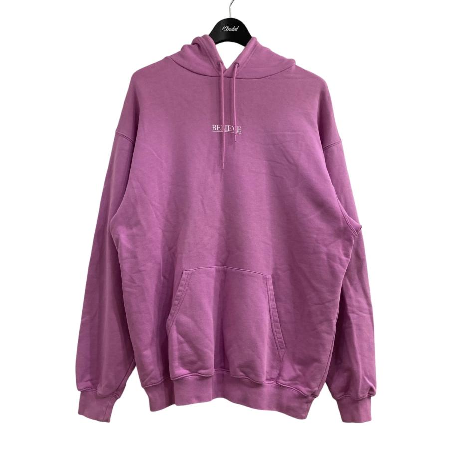 バレンシアガ　デストロイ　パーカー紫　サイズXS バレンシアガデストロイパーカー紫サイズXS