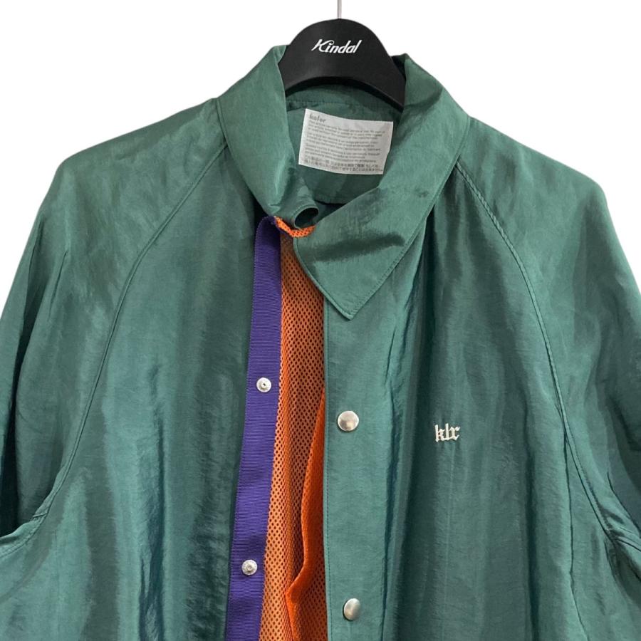 Color カラー KOLOR 23SS メッシュ切替コーチジャケット 23SCM-G05105  