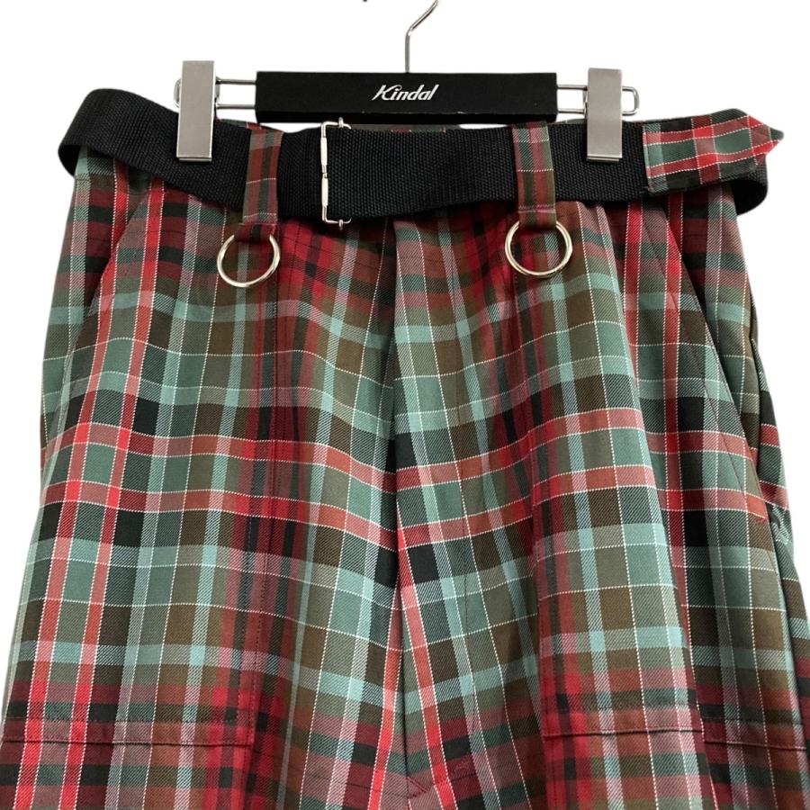 KIDILL 【値下げ】KIDILL チェックボンテージパンツ KL831