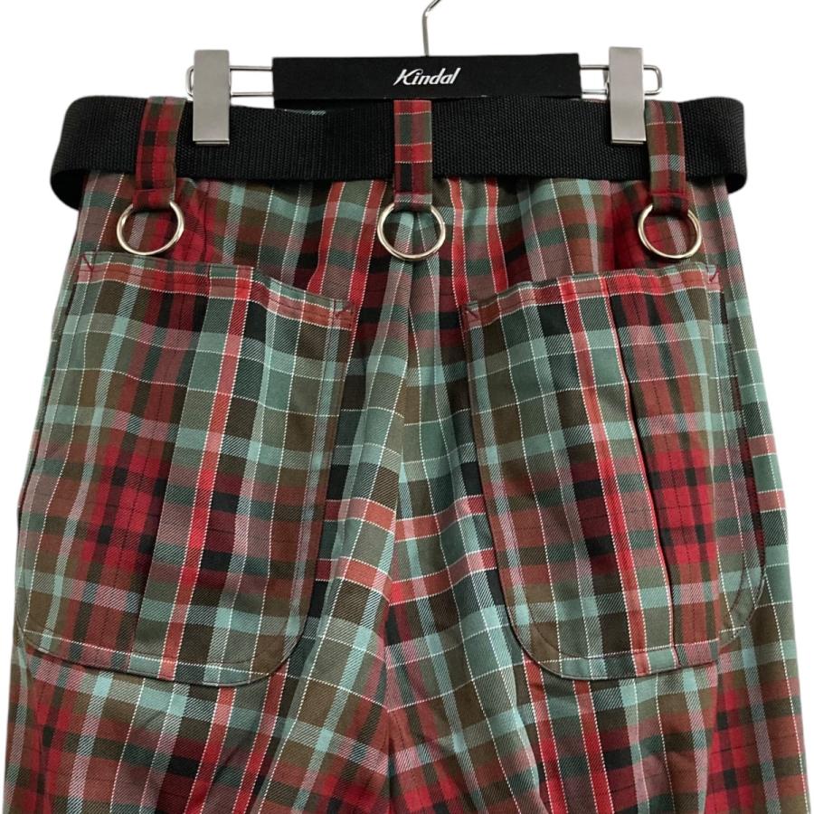 KIDILL 【値下げ】KIDILL チェックボンテージパンツ KL831