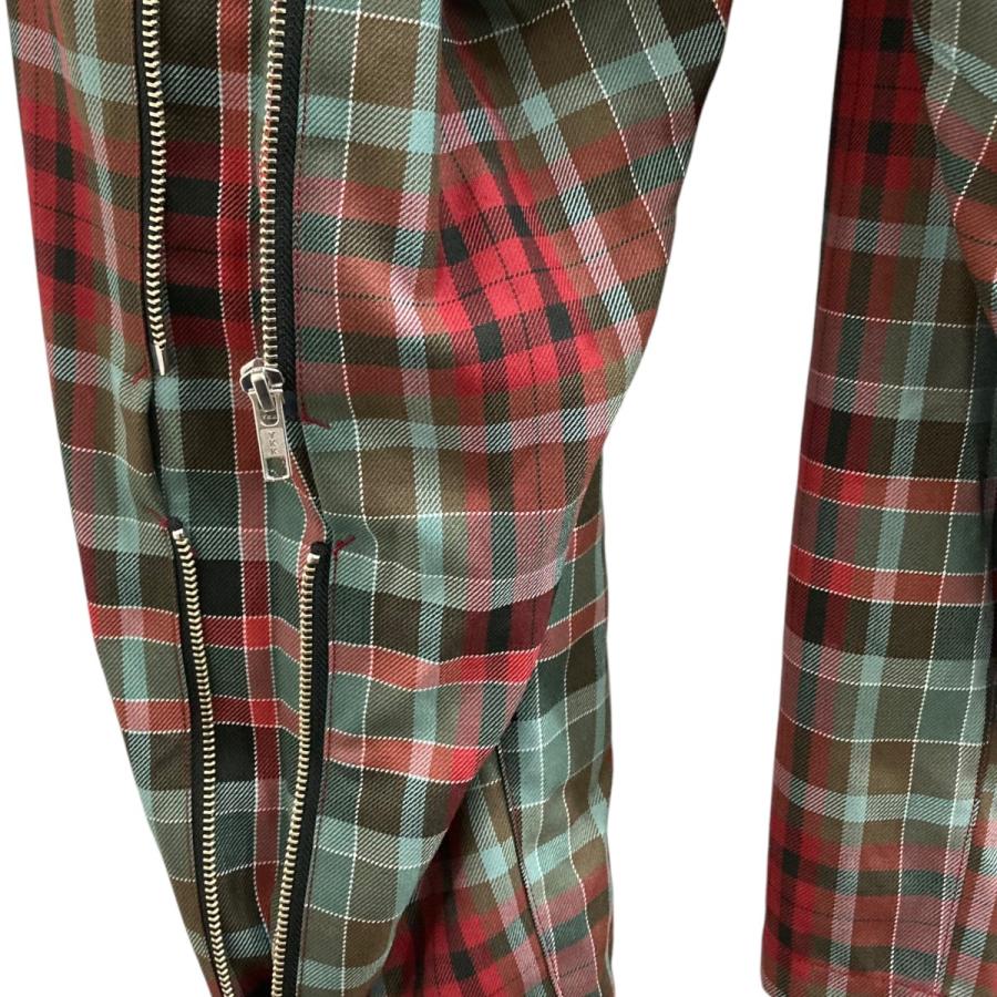 KIDILL パンツ　44 KIDILL 【値下げ】KIDILL チェックボンテージパンツ KL831