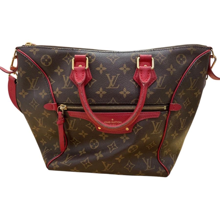 LOUIS VUITTON モノグラム トゥルネルPM 2WAYバッグ ブラウン×ベージュ 