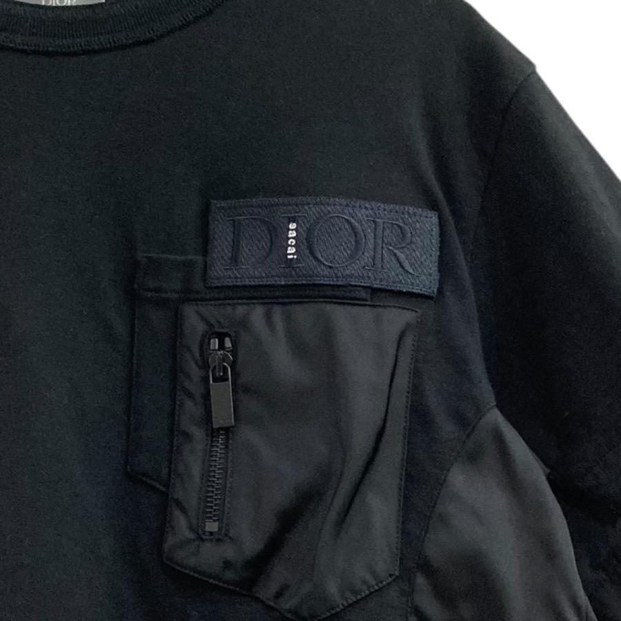 ディオール×サカイ DIOR×sacai ドッキング半袖Tシャツ 213J669A0554 