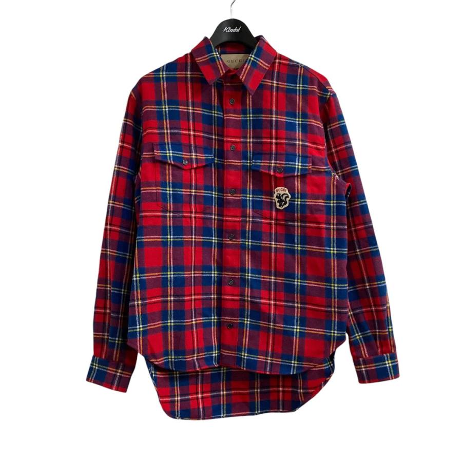 GUCCI（グッチ） 【値下げ】GUCCI スカンクパッチチェックジャケット
