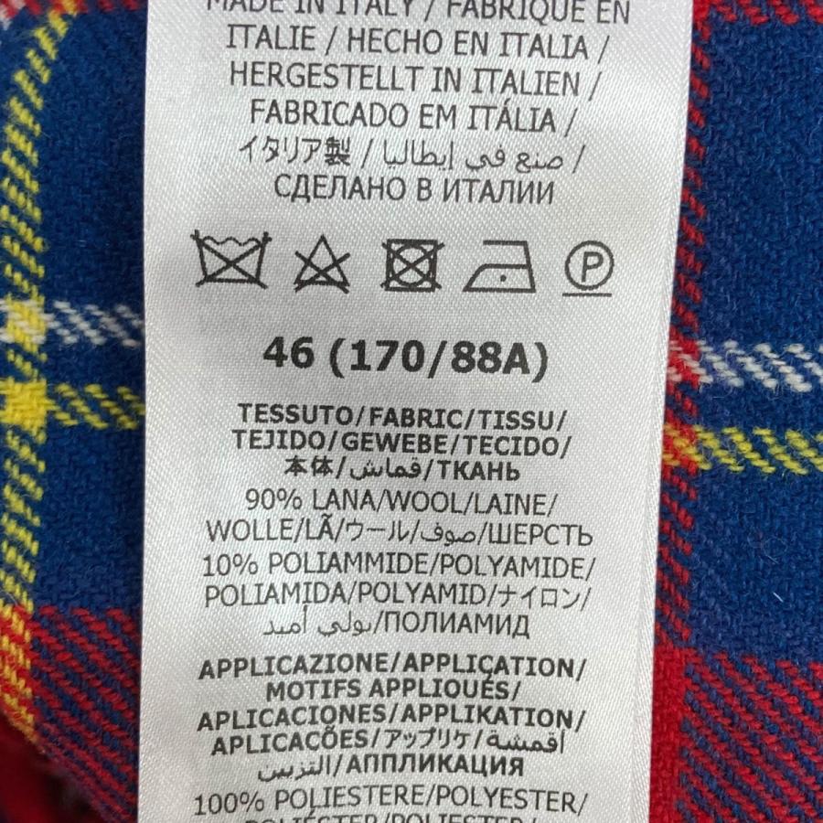 GUCCI（グッチ） 【値下げ】GUCCI スカンクパッチチェックジャケット