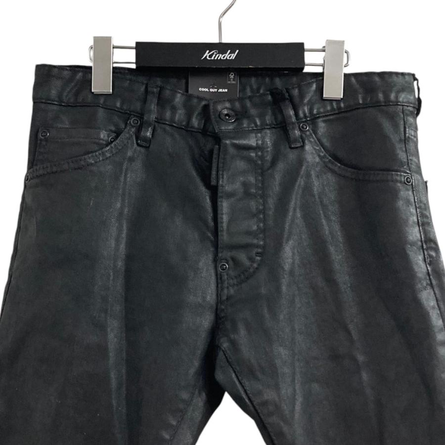 DSQUARED2 ブラック シャカシャカパンツ　ナイロンパンツ　サイズ48 FUBU ナイロンパンツ シャカパン ワイドパンツ メンズ 大きい