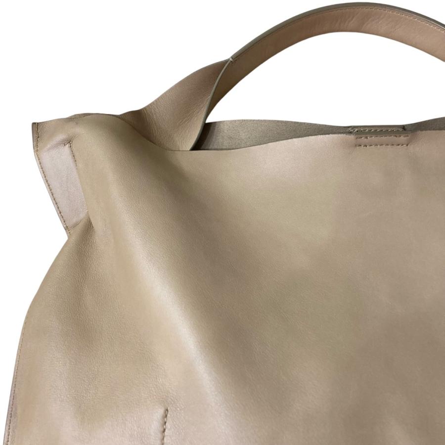Jil Sander ベージュ レザートートバッグ JIL SANDER ジルサンダー ベージュ レザートートバッグ