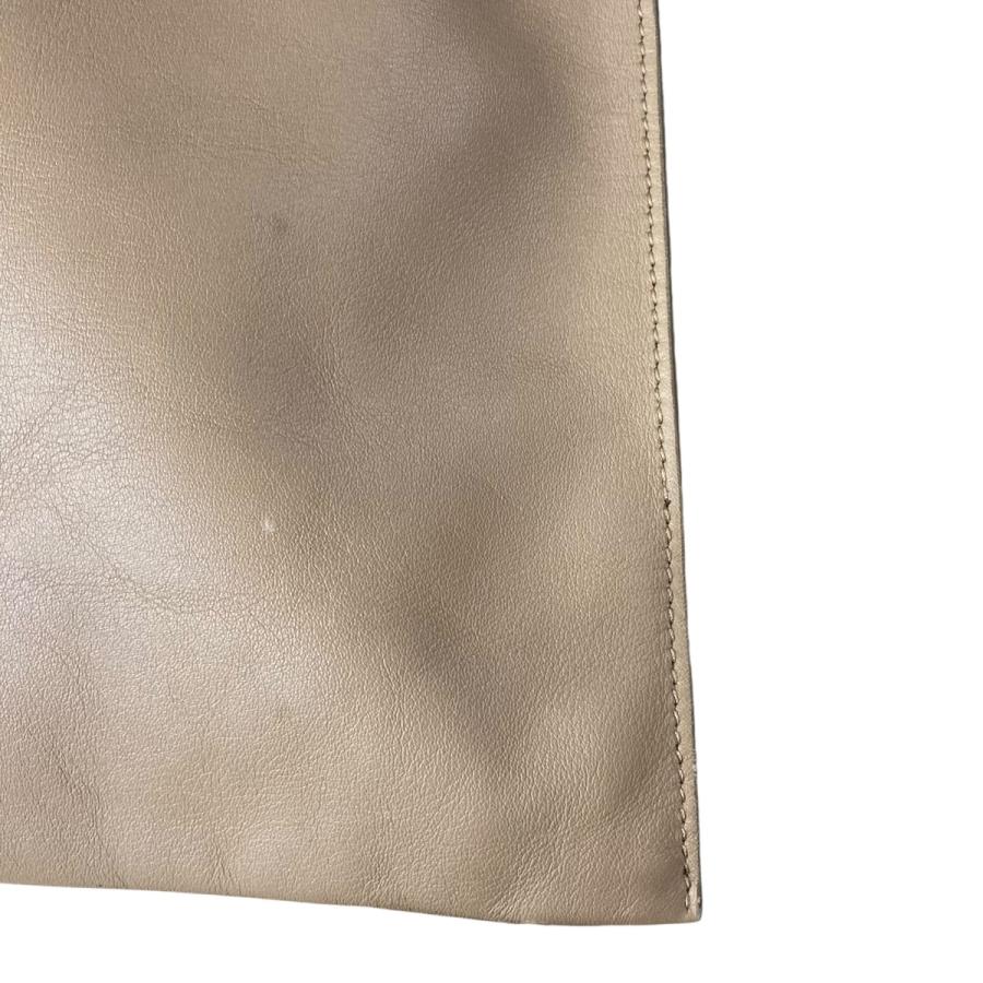 JIL SANDER 【値下げ】JIL レザートートバッグ ベージュ (新宿店