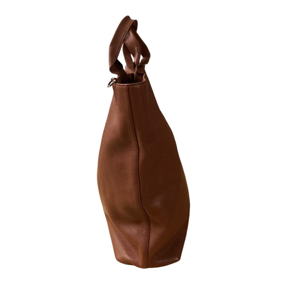 JIL SANDER 【値下げ】JIL レザートートバッグ ブラウン (静岡 JIL SANDER 【値下げ】JIL レザートートバッグ ブラウン (静岡