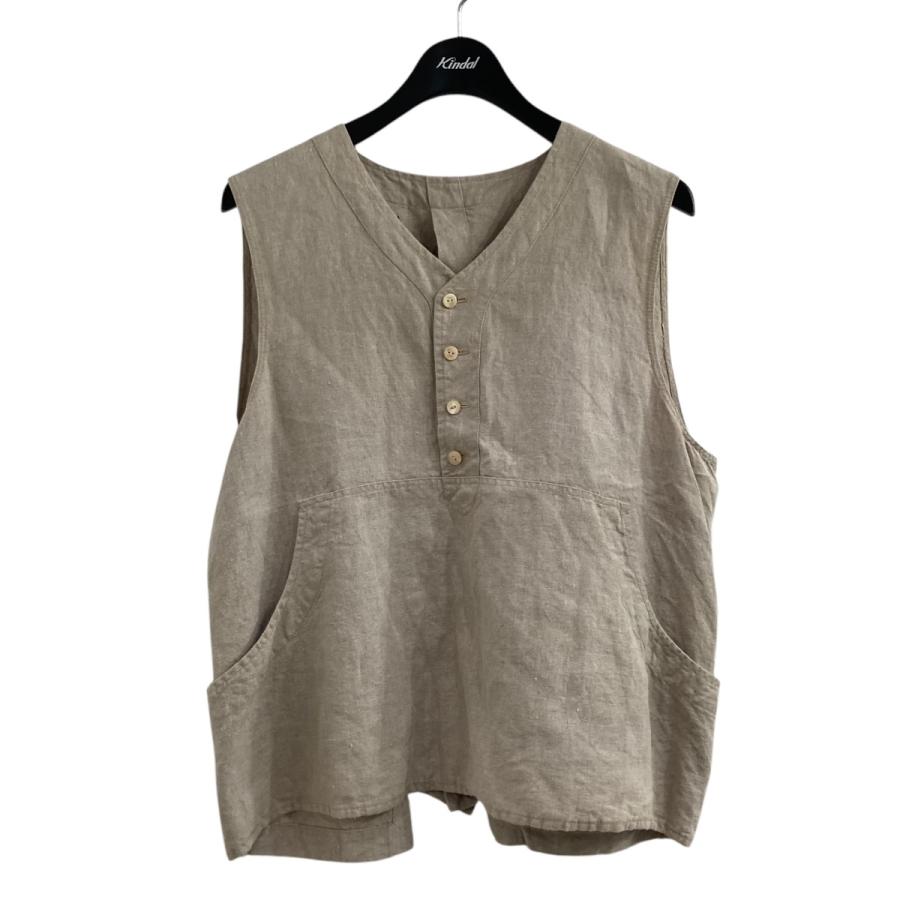 PETTY リネンベスト ベージュ サイズ：F (青山店) : カインドオルYahoo 