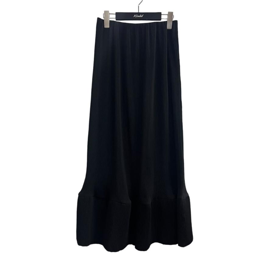 ENFOLD エンフォルド プリーツスカート 300HS131-1870 ブラック サイズ  