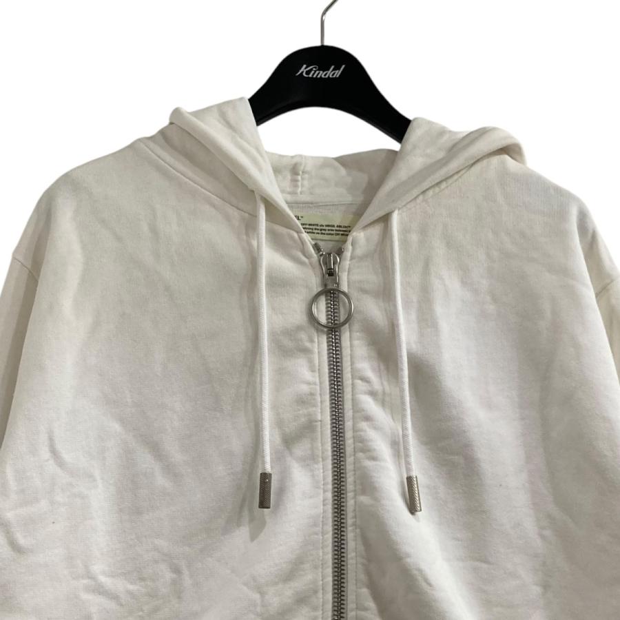off white オフホワイト OFFWHITE ジップアップパーカー off white オフホワイト OFFWHITE ジップアップパーカー