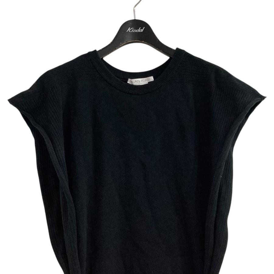 PLEATS PLEASE プリーツプリーズ ニットノースリーブワンピース