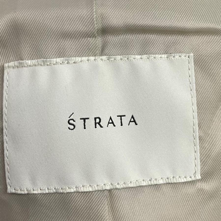 値下げ】STRATA ミドルウールコート SGH0001 アイボリー サイズ：F (EC