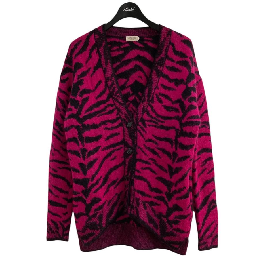 サンローランパリ Saint Laurent Paris レオパードカーディガン 586762  