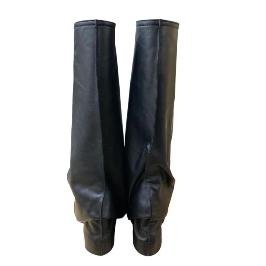 sacai サカイ 24AW Leather Pants Medium Boots ロングブーツ 24-07602 