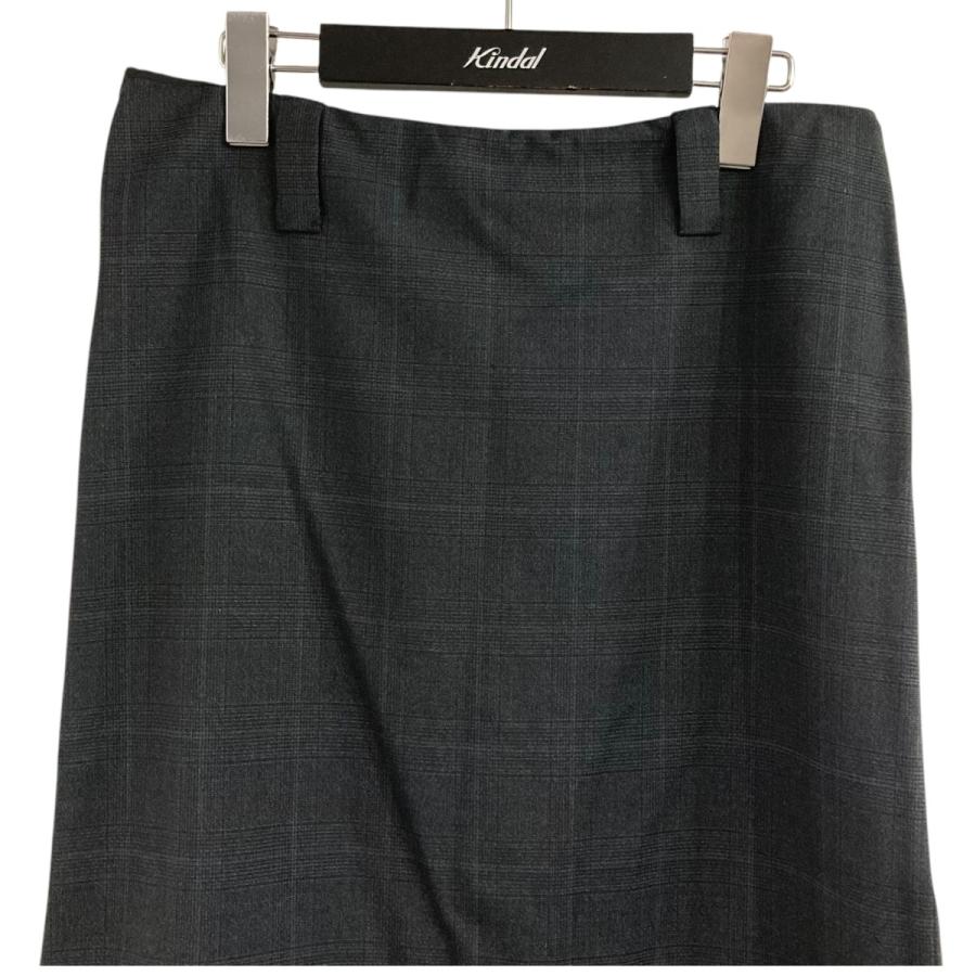 miu miu（ミュウミュウ） 【値下げ】MIU MIU チェックロングスカート