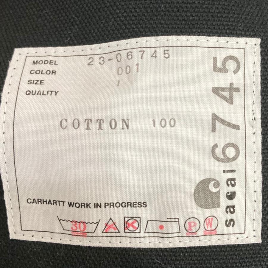 Carhartt x sacai ベルテッド ラップ スカート 23-06745 sacai 【値下げ】sacai×CarHartt ベルテッドラップスカート 23