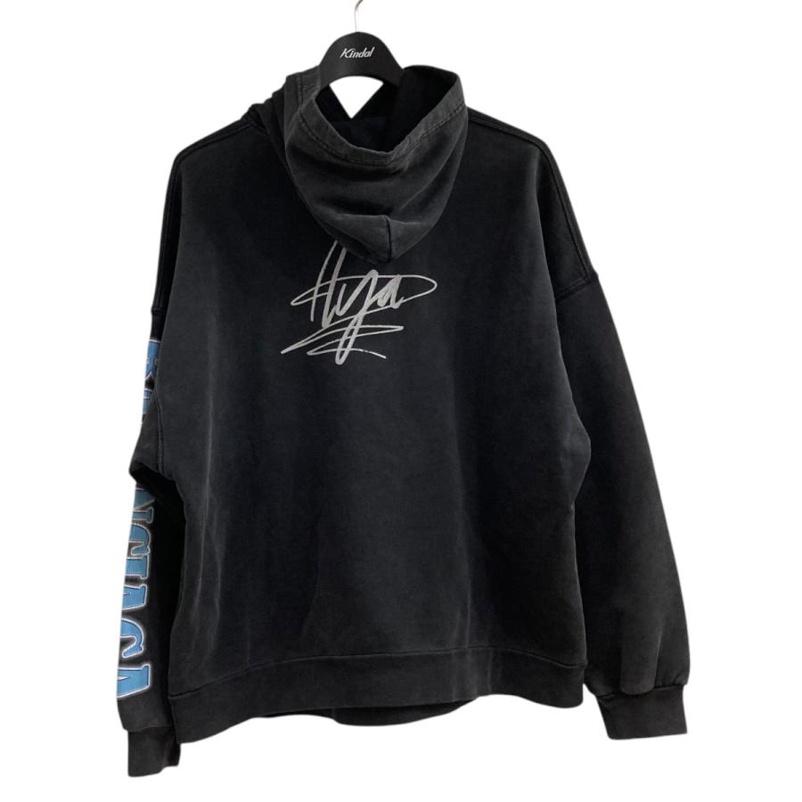 BALENCIAGA グラフィックパーカー ブラック Balenciaga グラフィックパーカー 黒 【公式通販】