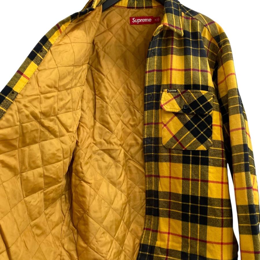 Supreme 【値下げ】Supreme チェックシャツ QUILTED PLAID SHIRT