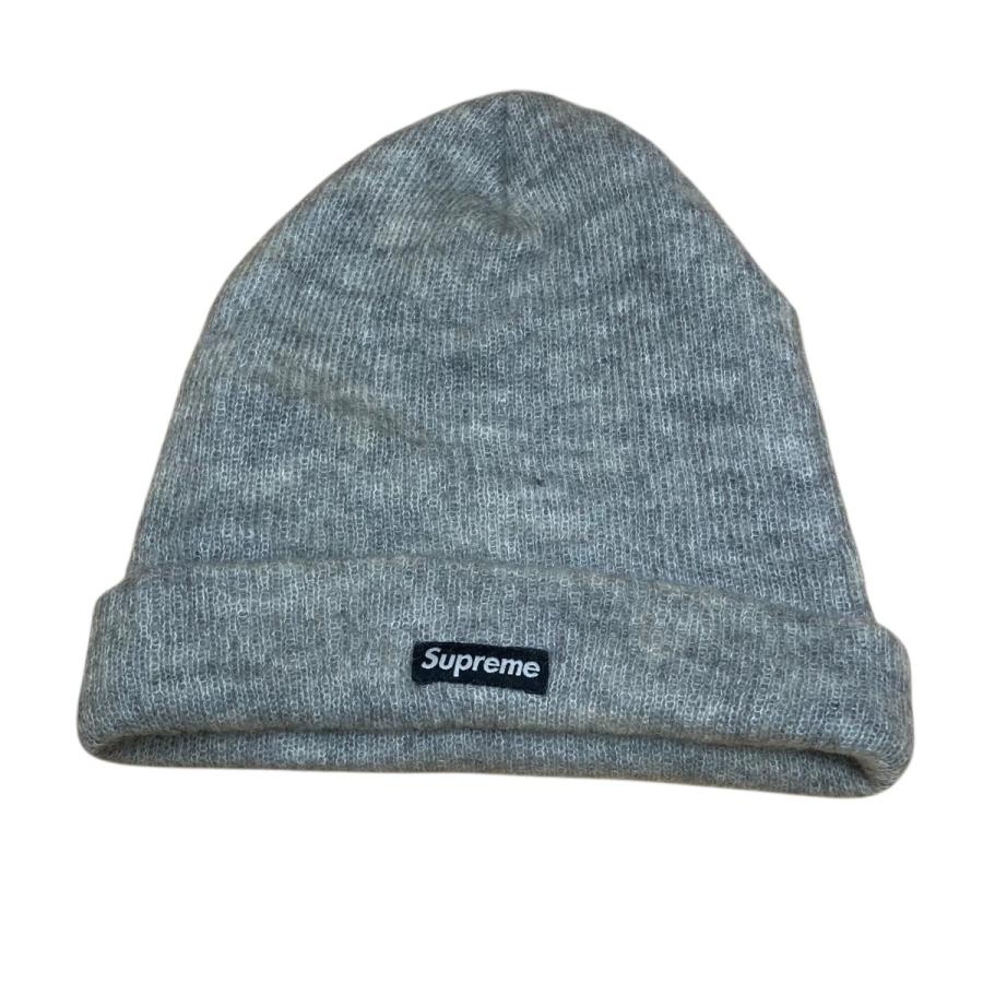 Supreme グレー ニット帽 Supreme（シュプリーム） モヘアニット帽 ライトグレー : カインドオル