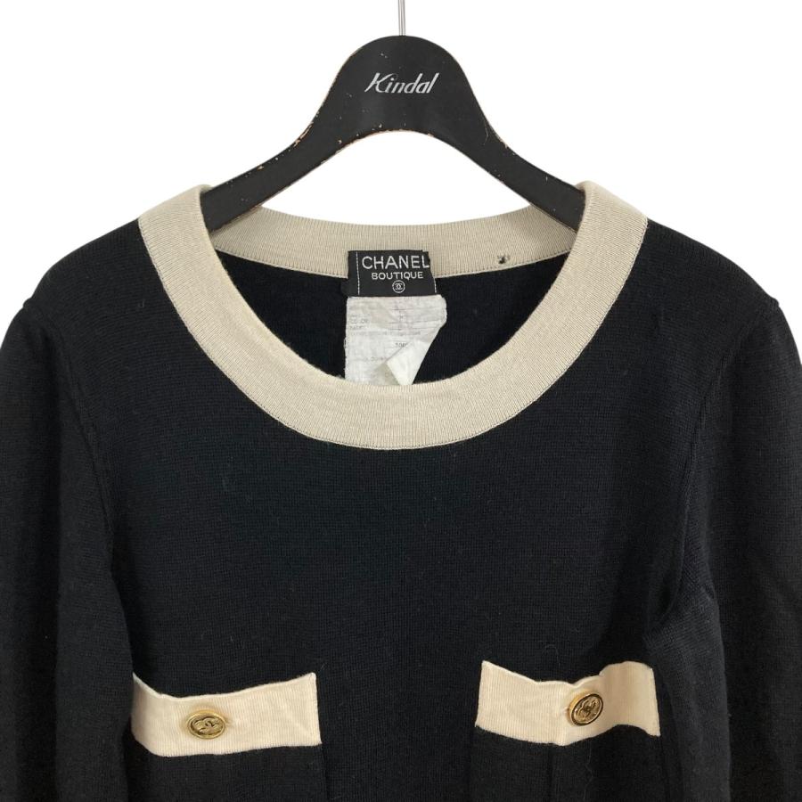 CHANEL（シャネル） 【値下げ】CHANEL ニットワンピース ブラック