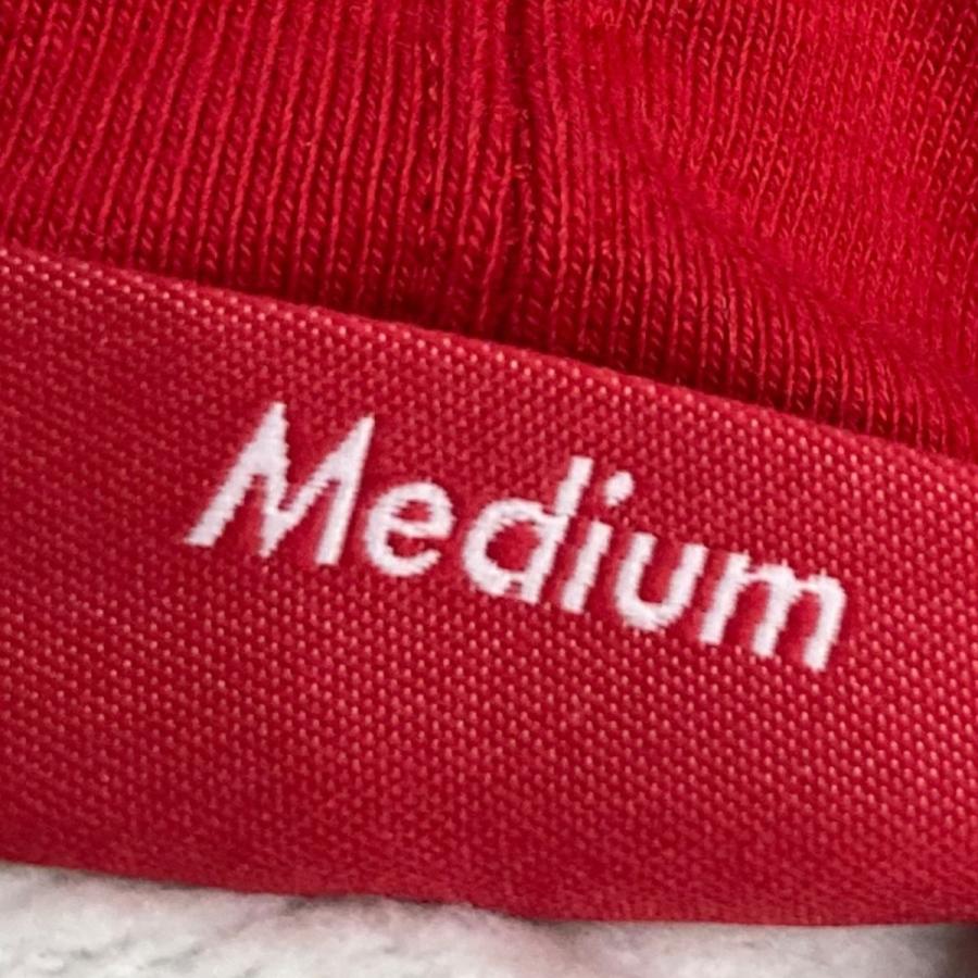 Supreme シュプリーム フードロゴパーカー ライトグレー×レッド Supreme シュプリーム フードロゴパーカー ライトグレー×レッド