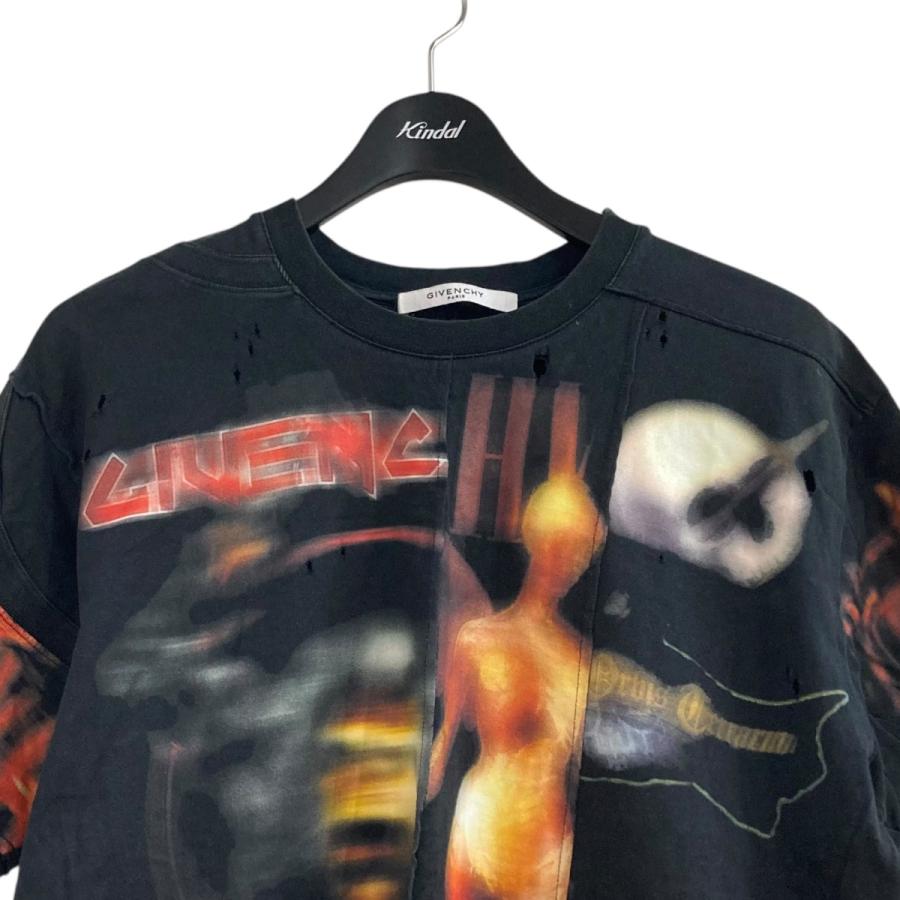GIVENCHY ジバンシィ デストロイ再構築コロンビアフィットT GIVENCHY ジバンシィ デストロイ再構築コロンビアフィットT
