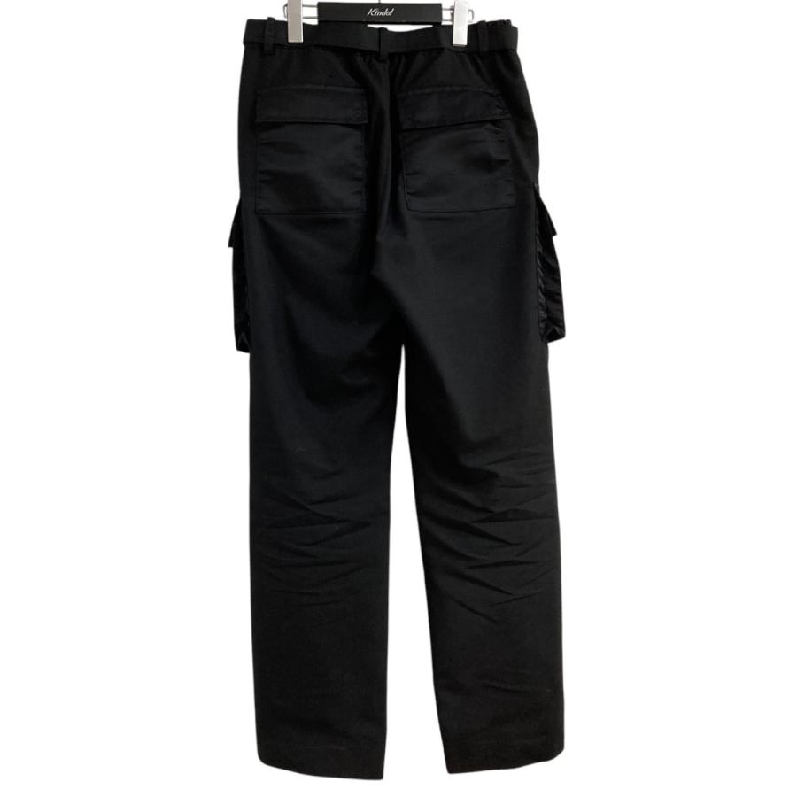 sacai サカイ スーチングナイロンツイルパンツ 24-07512 ブラック 