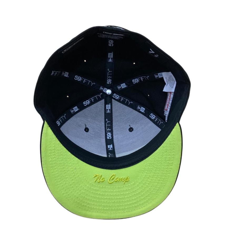 Supreme ベースボールキャップ 黒/黄色 Supreme シュプリーム×ニューエラ Supreme×New Era ベースボール