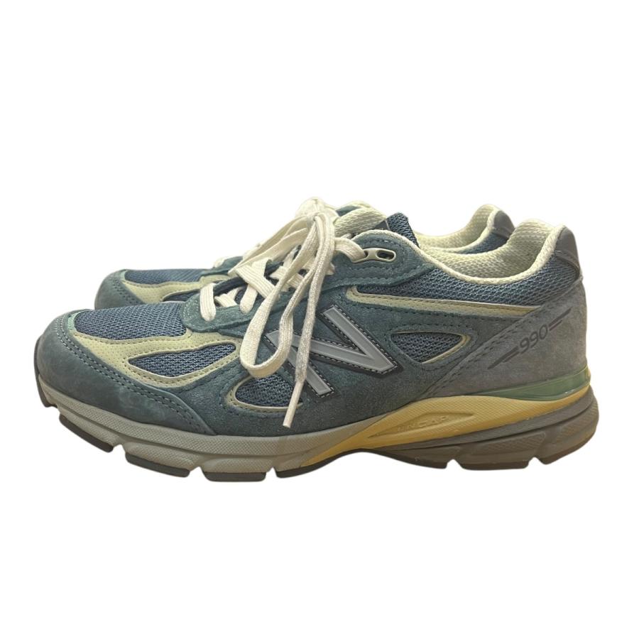 AURALEE × New Balance 990AL4 ニューバランス　靴 国内即発【NEW BALANCE】AURALEE スニーカー #24 990AL4 ブルー