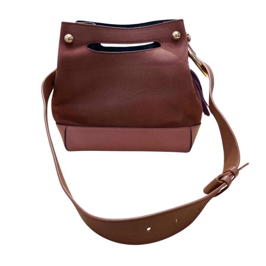 Chloe パラティー ブラウン 2way ハンドバッグ ショルダーバッグ Chloe パラティー ブラウン 2way ハンドバッグ ショルダーバッグ