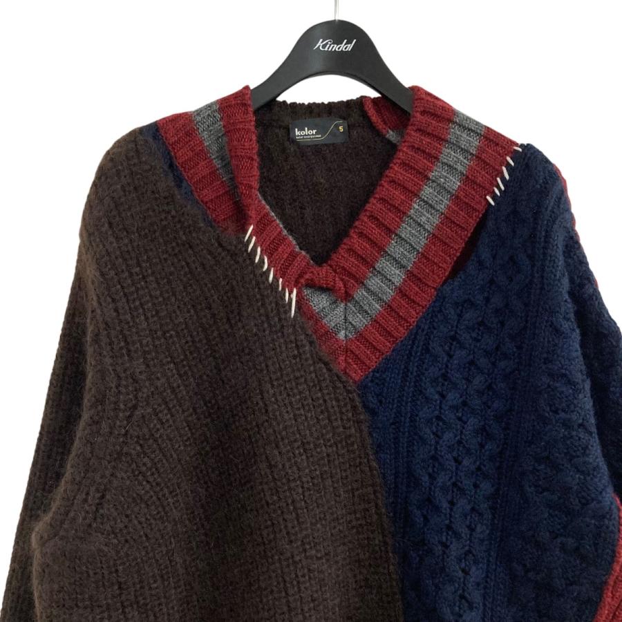 kolor / カラー / ニット / 20AW CRAZY PATTERN KNIT / クレイジー 