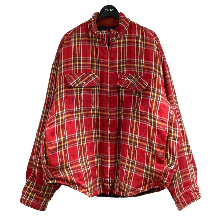 値下げ】PROJECT G／R ジップアップジャケット PADDED CHECK SHIRTS