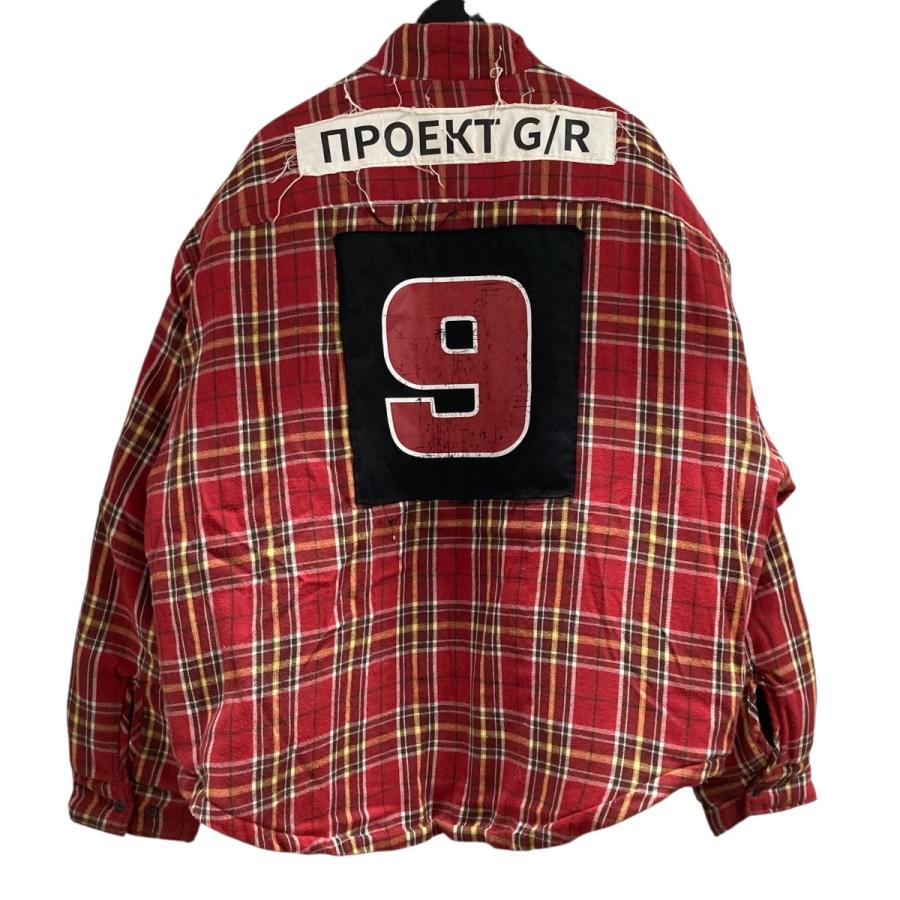 値下げ】PROJECT G／R ジップアップジャケット PADDED CHECK SHIRTS