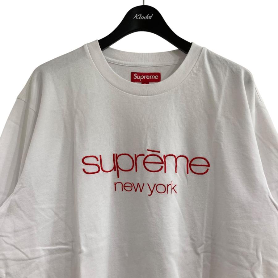 Supreme（シュプリーム） 【値下げ】Supreme ロゴエンブロイダリーT