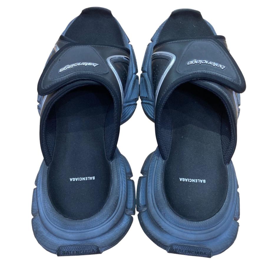 BALENCIAGA ブラック スライドサンダル　27cm BALENCIAGA ブラック スライドサンダル 27cm Men's Pool Slide