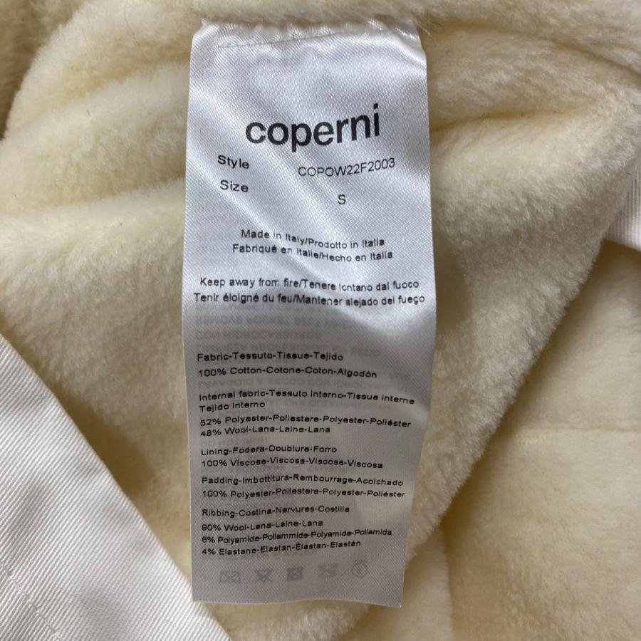 値下げ】COPERNI ファードッキングコート ホワイト×アイボリー サイズ 