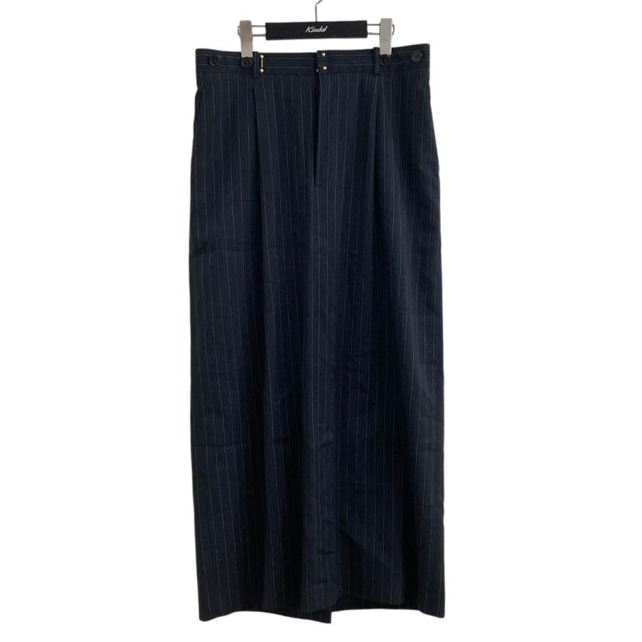 値下げ】6(ROKU) BEAUTY＆YOUTH ストライプスカート 8624-202-0125