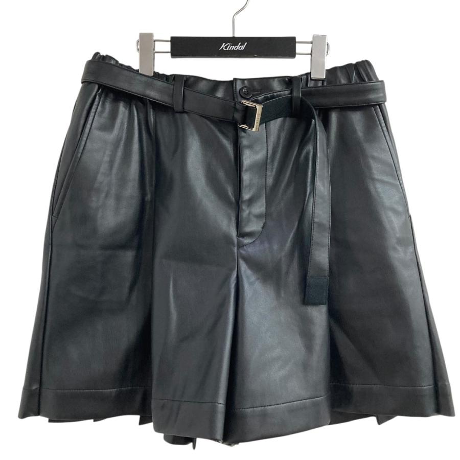 完売品sacai faux leather pants size 2 Faux Leather Pants | sacai Official Store サカイ オフィシャル