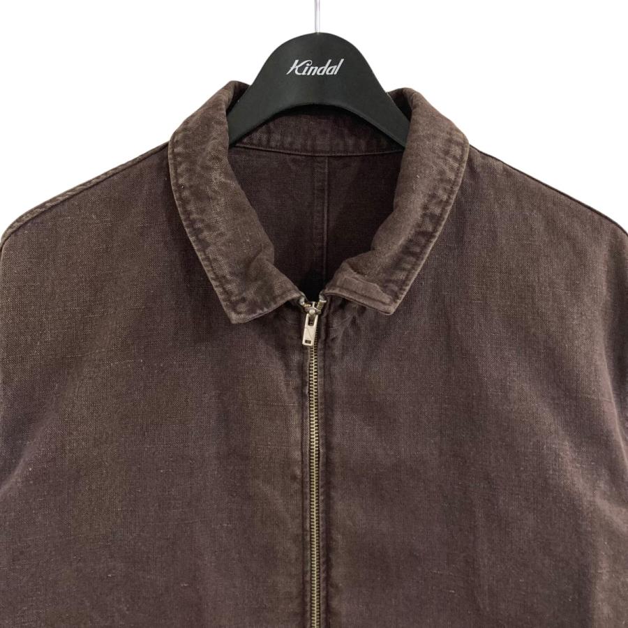 A.PRESSE ヘリンボーンジャケット23SS シルク混 1 A.PRESSE 23SS Double Breasted Jacketヘリンボーンスタイル