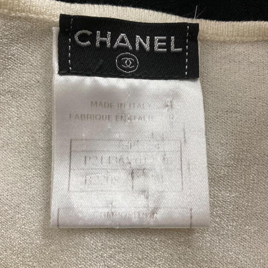 CHANEL（シャネル） 【値下げ】CHANEL ニットトップ アイボリー 