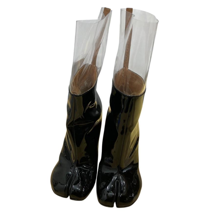 【イタリア製】Maison Margiela エナメルTabi足袋ブーツブラック Maison Margiela（旧Maison Martin Margiela） - Maison
