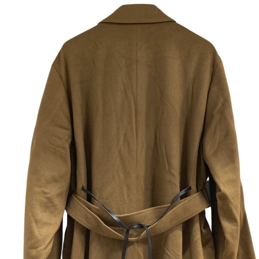 新品未使用　ウール　カシミヤ　 BELTED COAT Finjack（フィンジャック）ウールカシミヤ シングルバルカラーコート